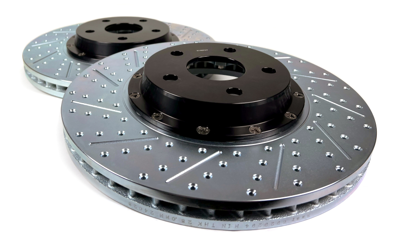 Chevrolet Camaro SS Brake Rotors (2) - Front - Baer Brakes - Eradispeed+ SDZ, Slot & Drilled, 2-Piece - `16-`24